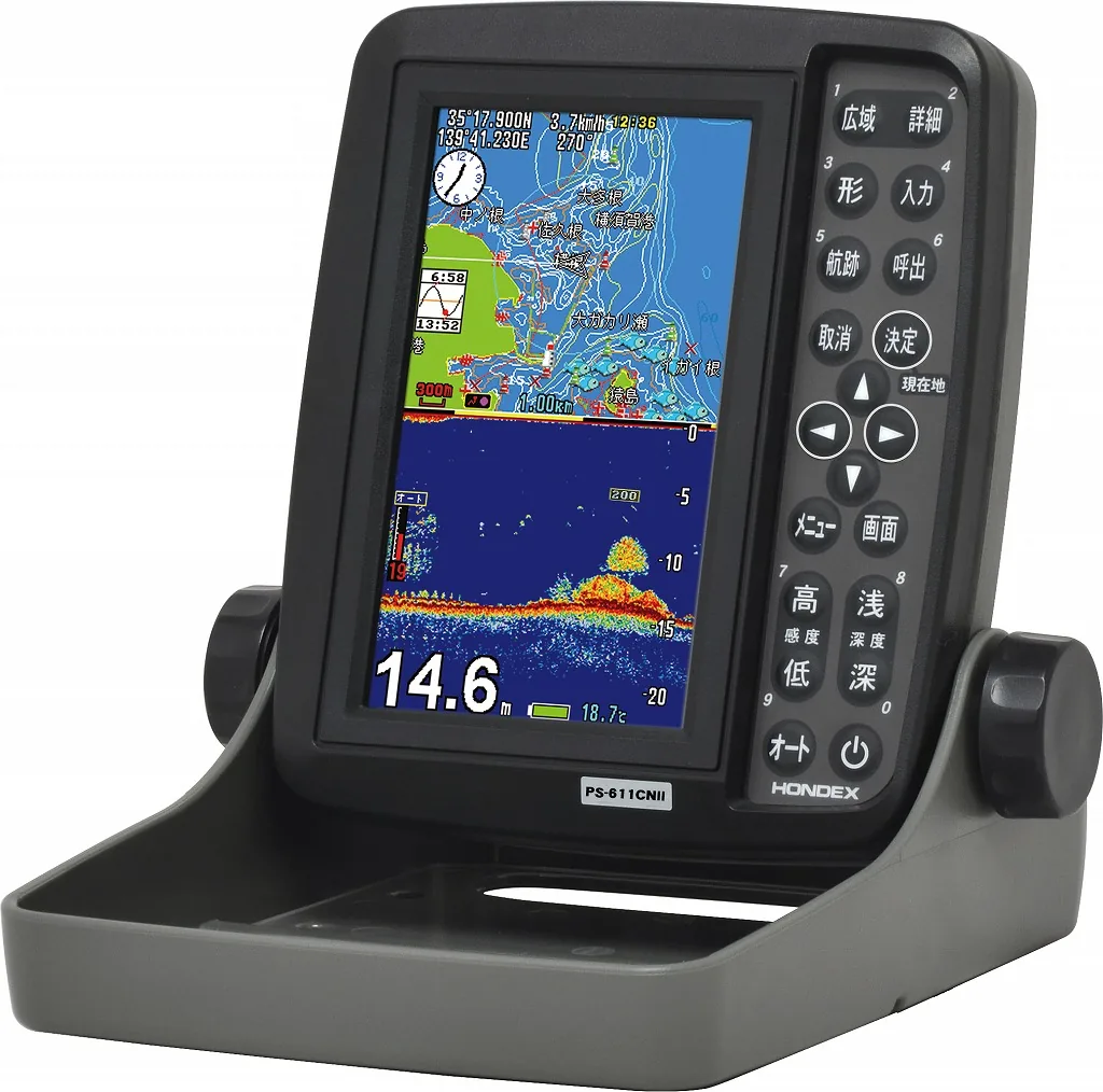 SHIMANO - 【新品】ホンデックス PS-611CN 2 GPS 今度のPS-611CN IIは、水深300mだって丸見え！ ｜ KAZI online