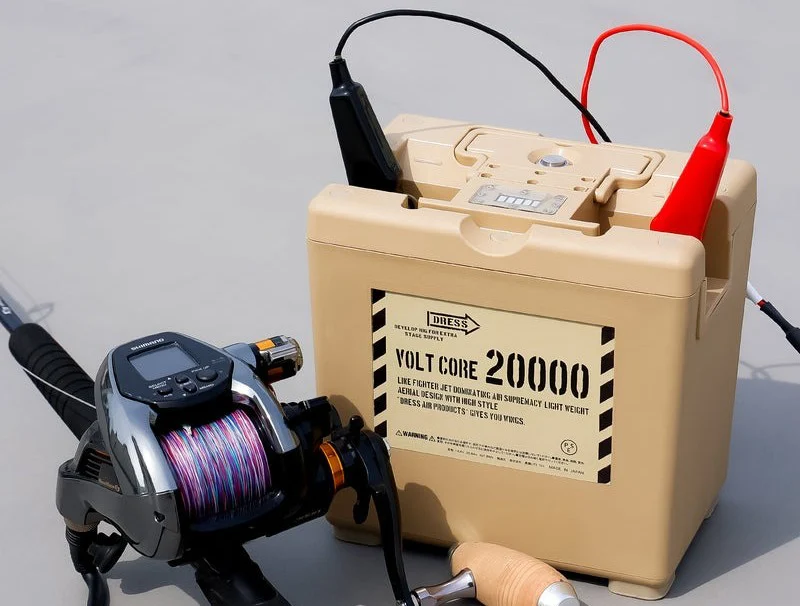 大容量＆高出力! 釣り具メーカーによる国内製造電動リール用防水